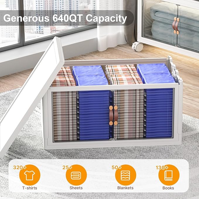 Extra Large Stackable Storage Bins - Image 3