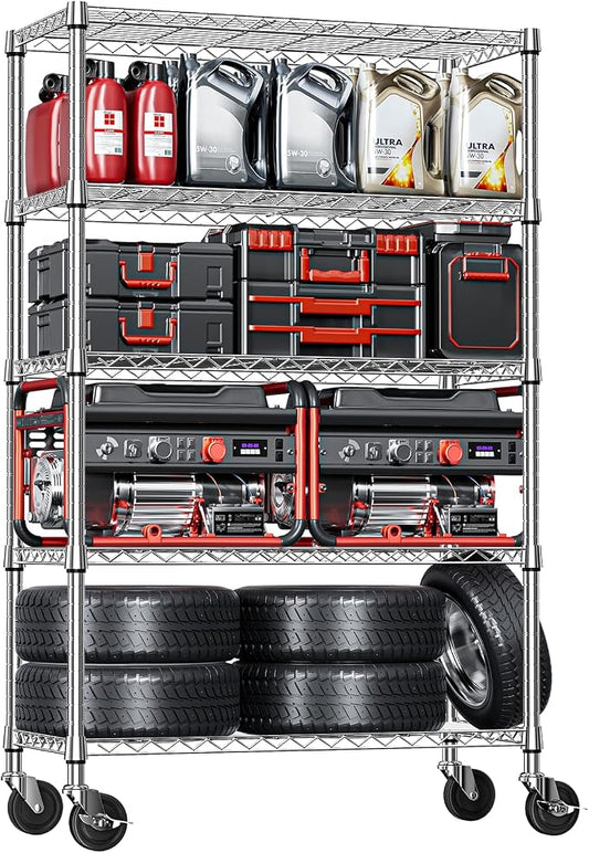 IZEUK 5-Tier Storage Shelving Unit by IZEUK