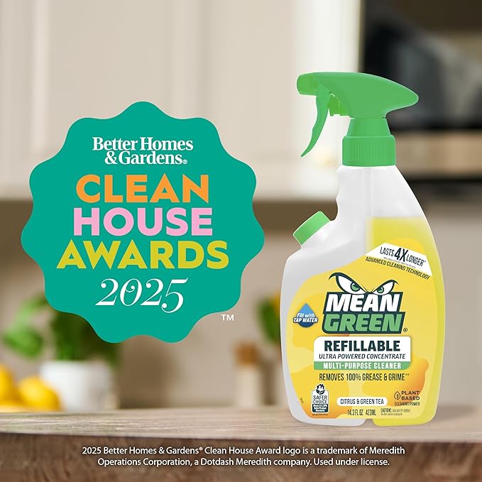 Mean Green Refillable Ultra Powered CONCENTRATE Multi Purpose Cleaner, Citrus & - Image 6