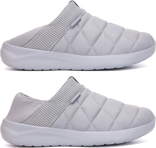 KUBUA Slippers for Men and Womens Indoor House Shoes Plush Slip on Outdoor - Image 2