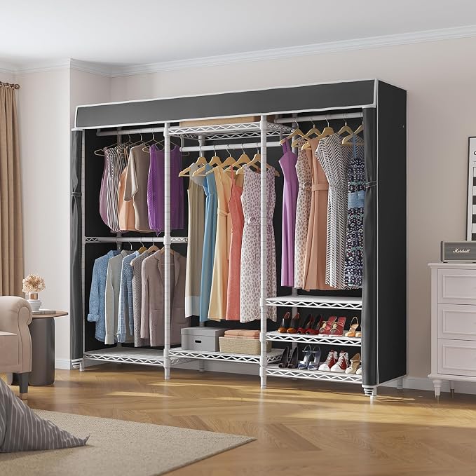 VIPEK V5C Bedroom Armoires Portable Clothes Closet Rack, Adjustable Custom - Image 2