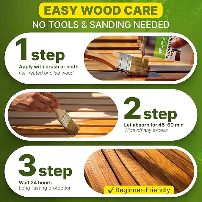 Nordicare Wood Oil Colorless - Image 3