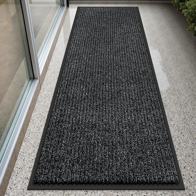 Vicwe Indoor Outdoor Door Mat, Non-Slip Washable Doormats Entrance Mats by Vicwe