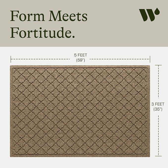 WaterHog Heavy Duty Doorway Mat, Made in USA, Durable & Skid-Resistant Entryway - Image 3