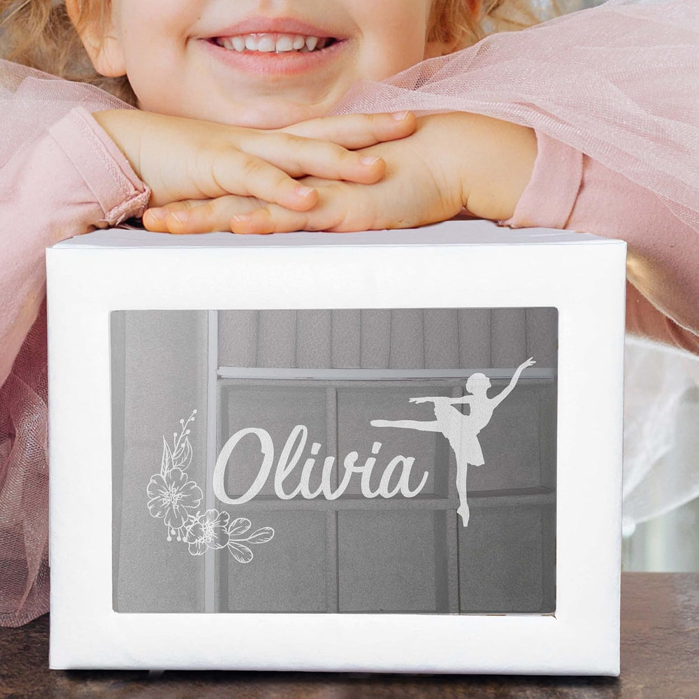 My Personal Memories Personalized Jewelry Box for Girls - Custom Engraved wit...