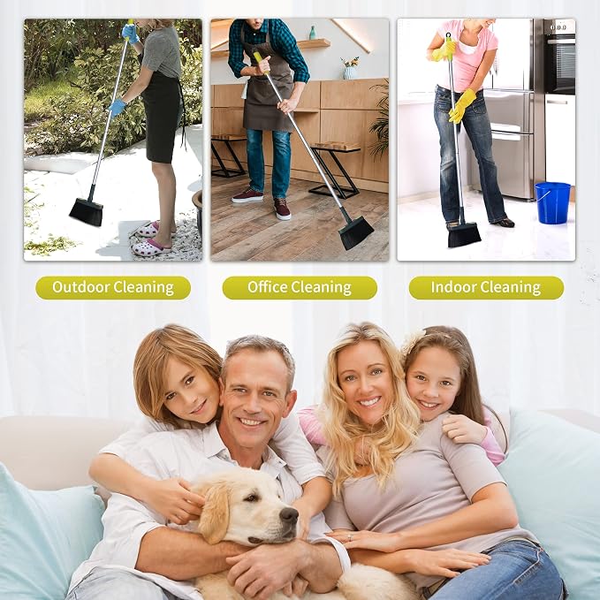 Broom and Dustpan Set for Home - Image 4