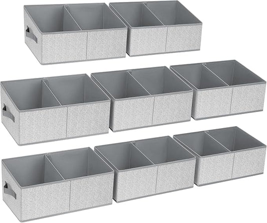 DIMJ Storage Baskets for Shelves 8 Packs by DiMJ