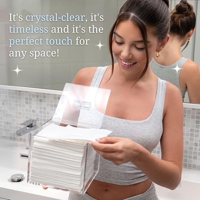 CLEAN SKIN CLUB Clear Acrylic Box - Image 5