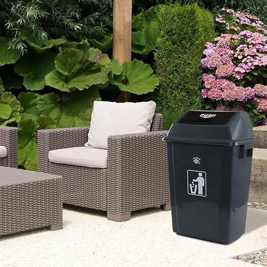 18 Gallon Plastic Trash Can - Image 5