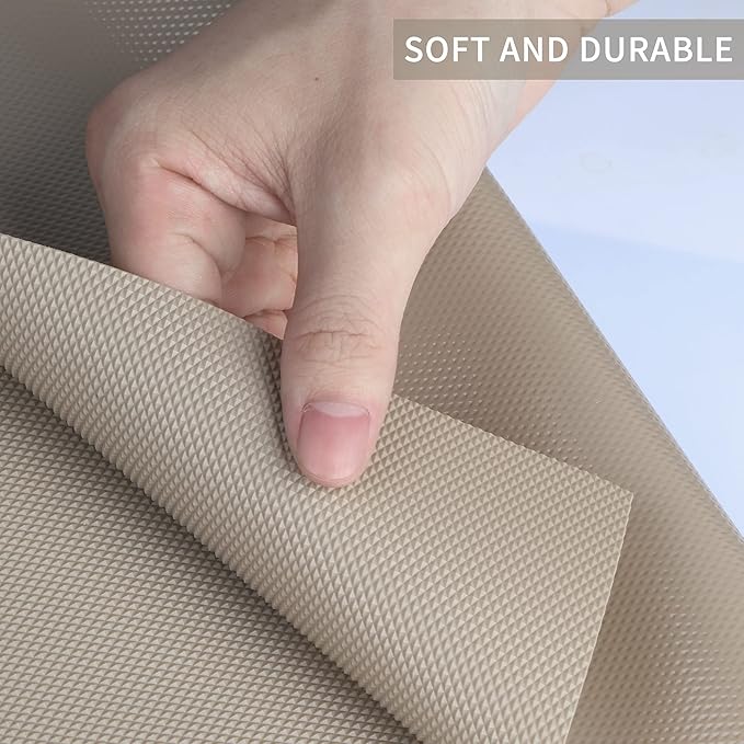 Kitchen Shelf Liner Drawer Liners, Non-Adhesive Refrigerator Liners Waterproof - Image 2