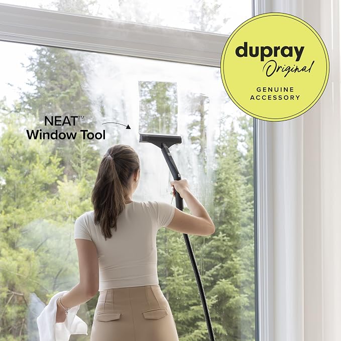 Dupray Neat Window Tool for Steam Cleaner – Streak-Free Cleaning for Glass and - Image 2