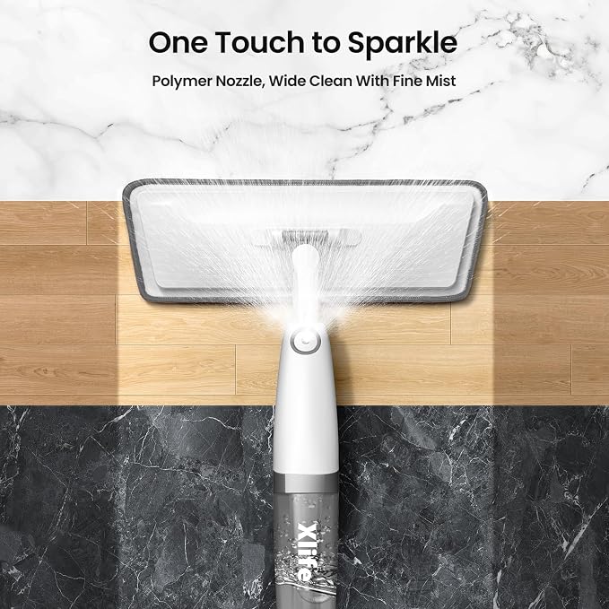 Spray Mops for Floor Cleaning, Xlife Microfiber Dust Mop - Image 2
