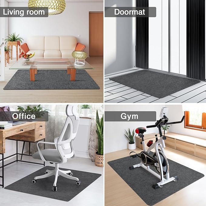 Placoot Desk Chair Mat for Hardwood Floor & Tile 55"x35" Office Chair Mat for - Image 6