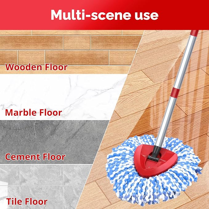 Spin Mop Head, Handle Replacement - Image 8