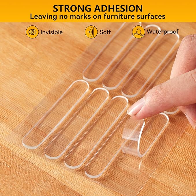4pcs, Wall Bumpers, Furniture Bumpers, Door Stoppers, Silencing pad, Anti - Image 2