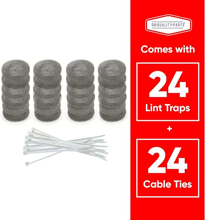 Washing Machine Lint Trap – Stainless Steel Hose Filter, Mesh Drain Catcher - Image 3