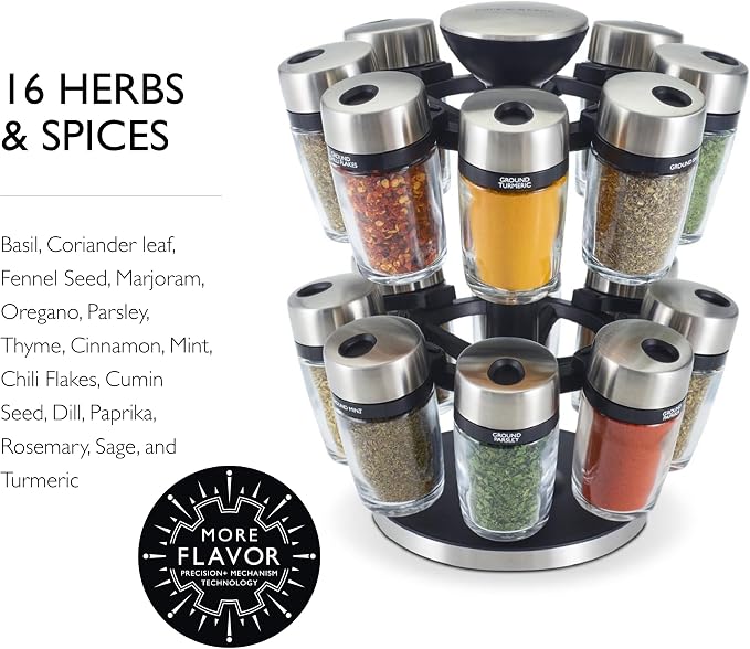 Cole & Mason 16 Herb & Spice Carousel - Image 3