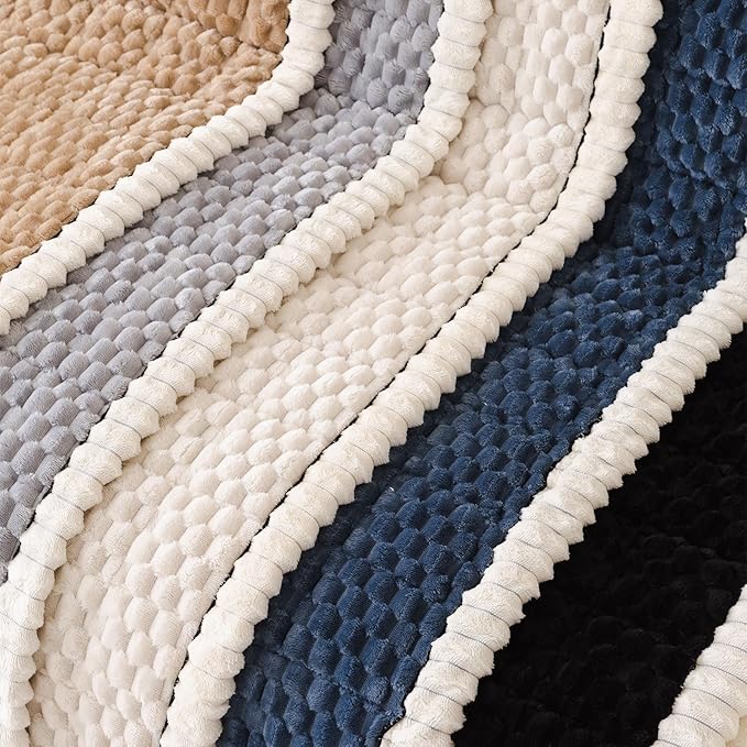 OTOB All Seasons Sofa Covers for 3 Cushion Couch Washable, Fuzzy Non Slip Kids - Image 8