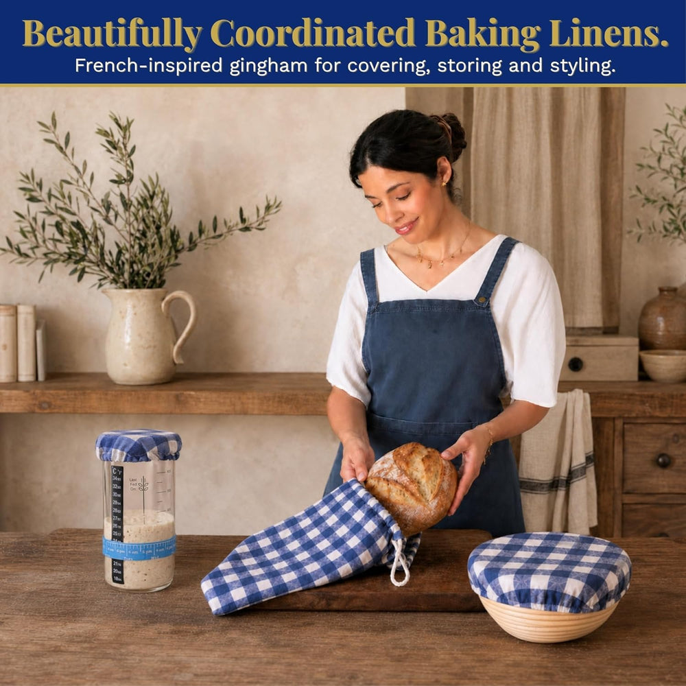 Sourdough Starter Kit for Beginners with Beginner Guide & 100 Recipes - S...
