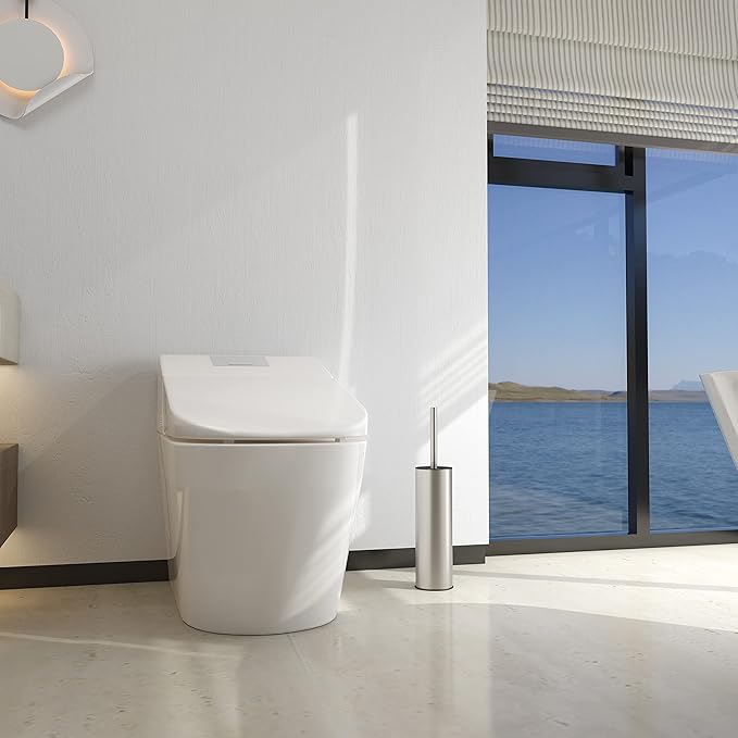 Toilet Brush and Holder, Stainless Steel Toilet Brushes - Image 6