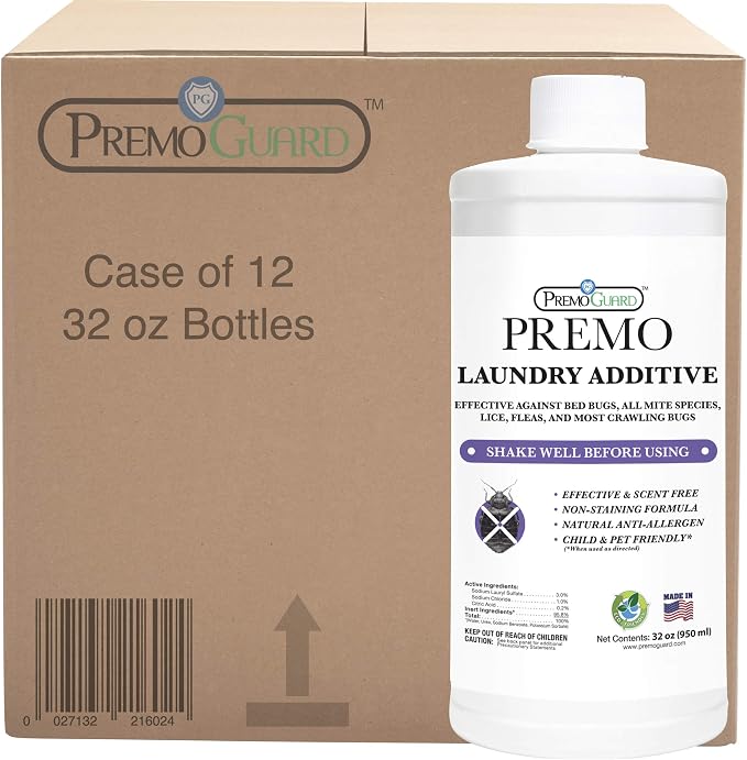 Bed Bug & Mite Laundry Detergent Additive by Premo Guard – 32 oz – Child & Pet - Image 7