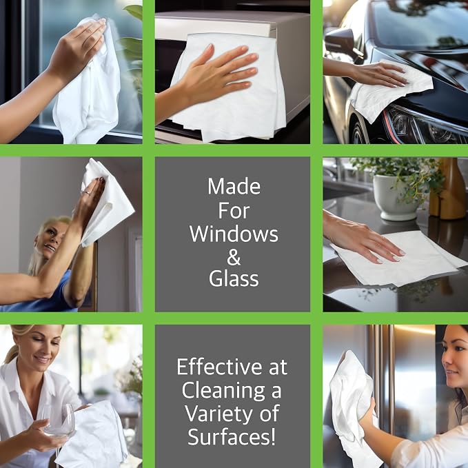 Microfiber Magic Streak Free Cleaning Cloth 6 Pack Clean Any Surface - Image 2