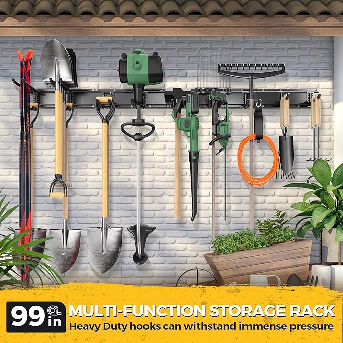 LBT 99" Garage Tool Organizer Wall Mount - Image 3