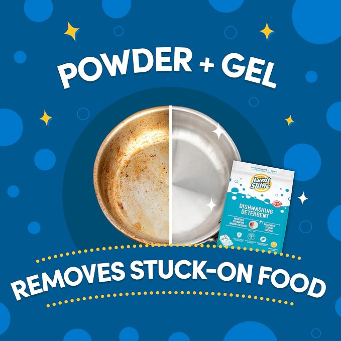 Lemi Shine Natural Dishwasher Pods | All-In-One Powder & Gel Dishwasher - Image 2