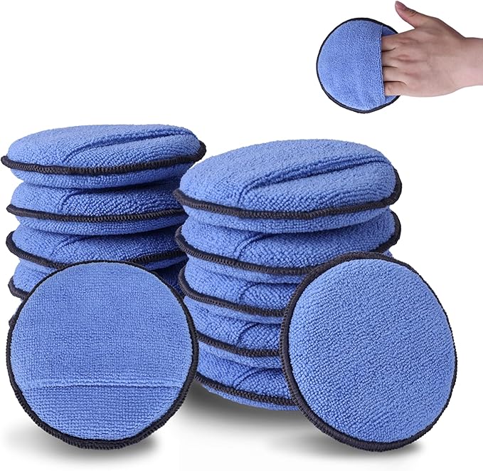 WORKPRO 12-Pack Car Wax Applicator Pads by WORKPRO