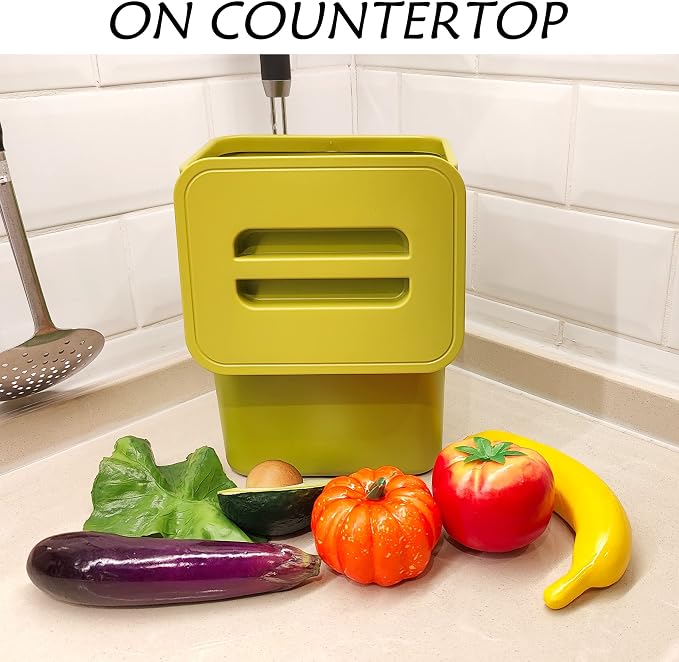 stonespace Small Kitchen Trash Can - Image 3