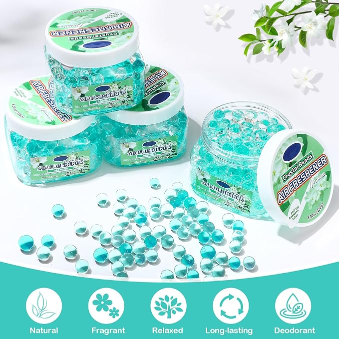 12 Pcs Air Freshener Gel Bulk Odor Eliminator Gel Beads 8 oz Long Lasting Air - Image 3