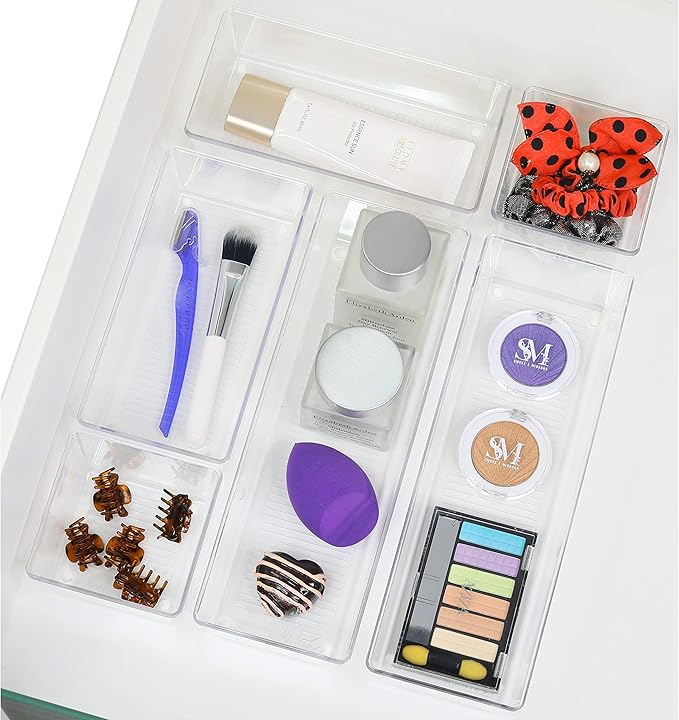 Simple Houseware Clear Drawer Organizer - Image 7