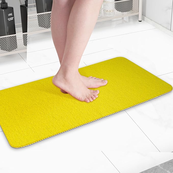 Non-Slip Bathtub Mat, Anti Slip Shower Mat, Fast Drying Bathtub Mats, Foot by Hargiis