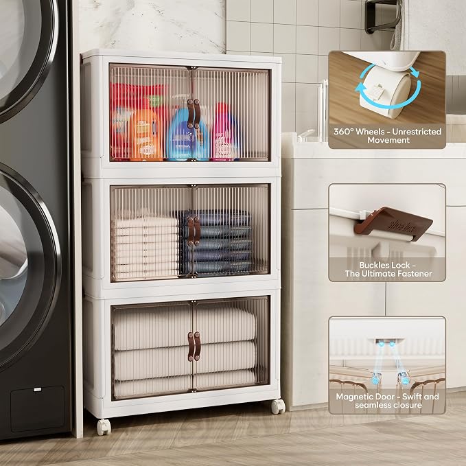 Jalove 50QT Plastic Storage Bins - Image 6