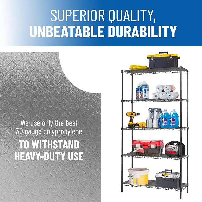 Sterling Shelf Liners Wire Rack Covers: Long-Lasting Shelf Liner Cover - Image 7