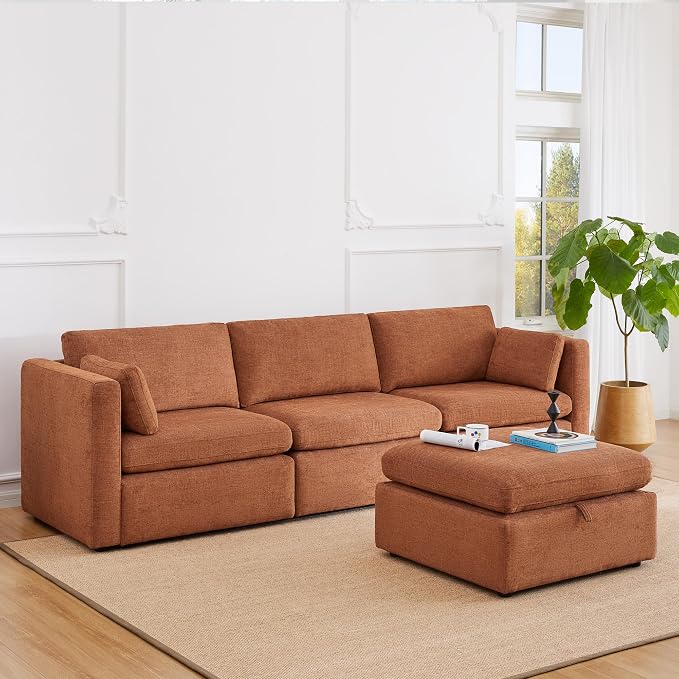 CHITA Modular Sectional Sofa, FSC Certified L Shaped Cloud Couch, Modular - Image 3