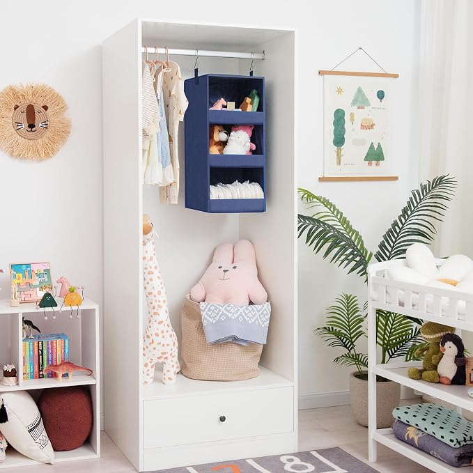 GRANNY SAYS 3-Shelf Closet Organizers and Storage, Foldable Hanging Closet - Image 6
