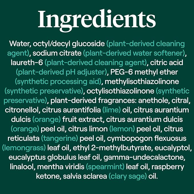 Seventh Generation All Purpose Cleaner Rejuvenating Yuzu Basil, 23 fl oz - Image 8