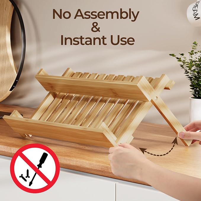 MUDEELA Bamboo Spice Rack Organizer - Image 4