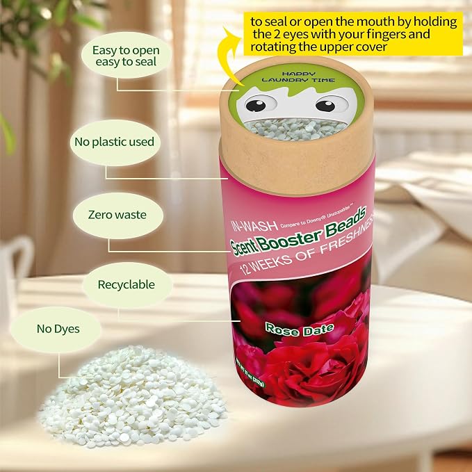 DR.EASY Laundry Scent Boosters 312g, Rose Date Scent Boosters - Image 2