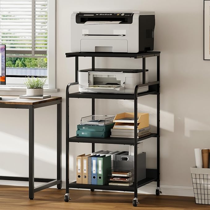Extra Tall & Large Printer Stand, Printer Stand by WarmieHomy