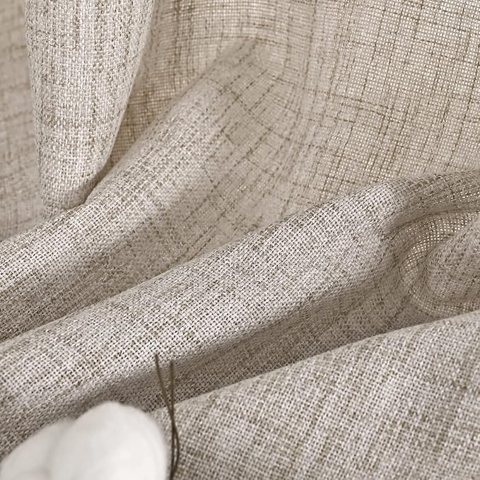 YoungsTex Cafe Linen Curtains 40 Inches Long - Image 8