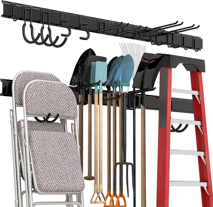 Garage Tool Storage Rack, Heavy Duty Garage Storage Organizer Rack System Wall by Sttoraboks