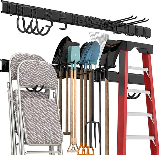 Garage Tool Storage Rack, Heavy Duty Garage Storage Organizer Rack System Wall by Sttoraboks