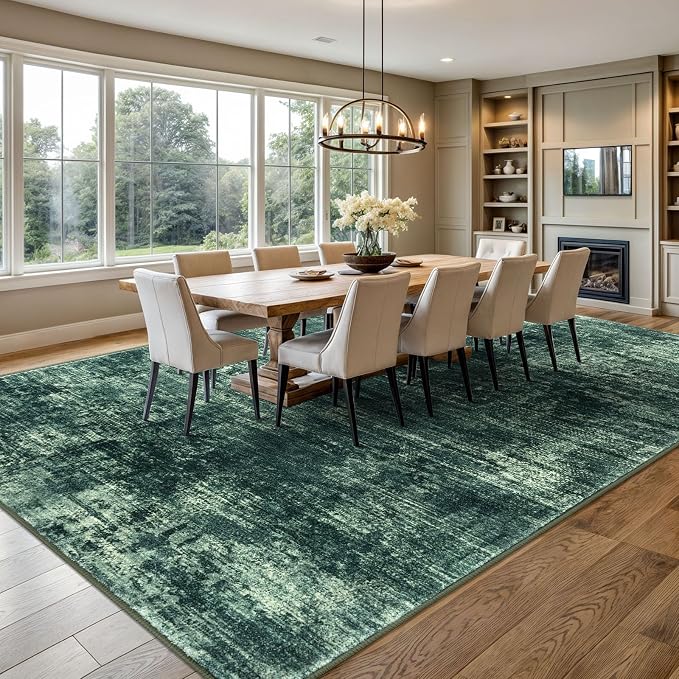 IOHOUZE Abstract Area Rugs 9x12 Ft Washable Large Rugs - Image 2