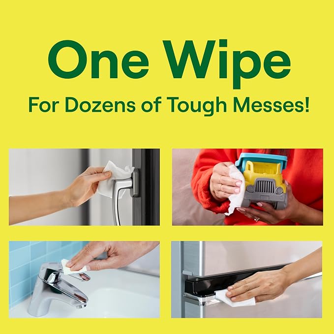 Seventh Generation Multi Surface Wipes All Purpose Cleaning Lemon Zest scent - Image 4