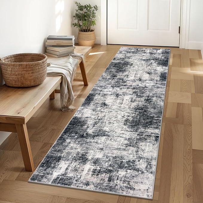 IOHOUZE Abstract Runner Rug 2x6 Ft Washable Runners by iOhouze
