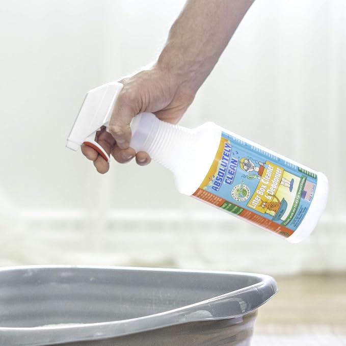 Absolutely Clean Litter Box Cleaner and Deodorizer, Eliminate Odors Quickly - Image 4