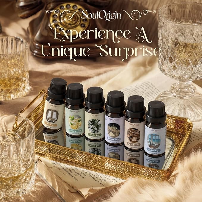 Hotel Fragrance Oils Set, Essential Oil Gift Set - Image 7