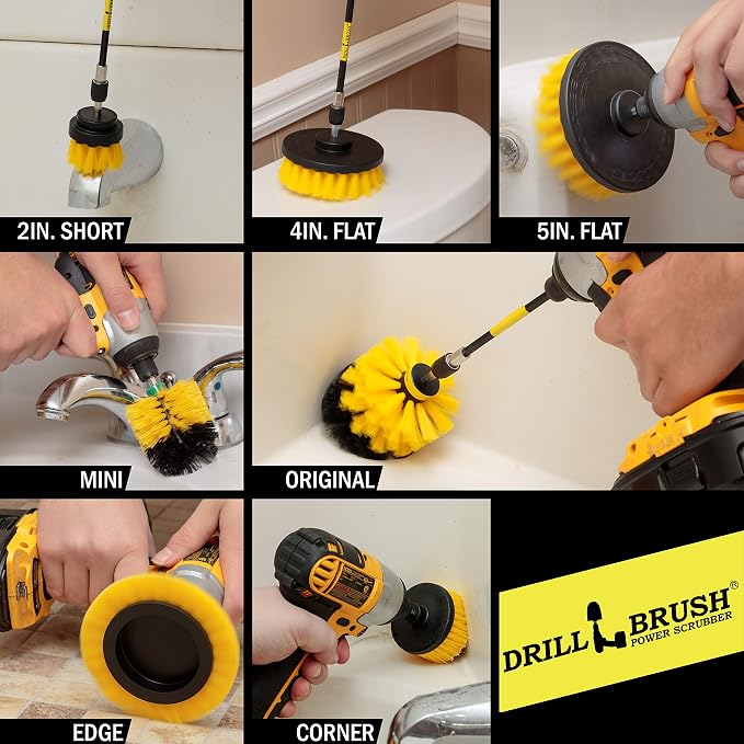 Drill Brush Power Scrubber by Useful Products - Image 3